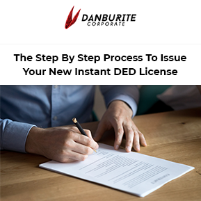 The Step By Step Process To Issue Your New Instant DED License